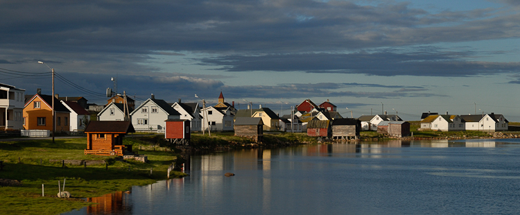 Village de Skallelv entre Vadso et Vardo